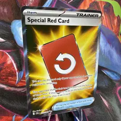Special Red Card Full Art Ultra Rare Trainer (113/086) — ME: Chaos Rising, NM - Image 3