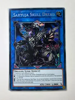 Saryuja Skull Dread RA05-EN053 Secret Rare 1st Edition YuGiOh Card NM - Image 1