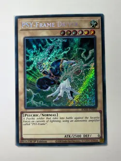 PSY-Frame Driver RA05-EN002 Secret Rare 1st Edition YuGiOh Card NM - Image 1