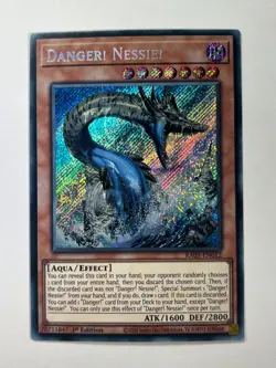 Danger! Nessie! RA05-EN012 Secret Rare 1st Edition YuGiOh Card NM - Image 1