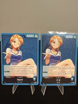 One Piece P-117 Nami Promotion Card Event English Japanese Lot NM - Image 1