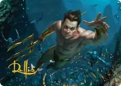 Namor the Sub-Mariner - Gold Stamped Signature Art Card MSH Art NM MTG - Image 1