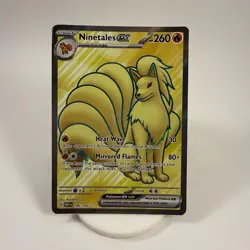Ninetales ex - 186/165 - Ultra Rare - Scarlet & Violet 151 - Pokemon Card - NM - Image 1