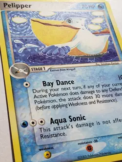 Pelipper 21/107 VLP / NM - EX Deoxys Pokemon Card - Tomokazu Komiya Art - Image 2