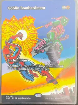 Goblin Bombardment (Borderless) Marvel Universe Eternal-Legal Regular - Image 1