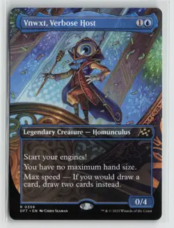 Vnwxt, Verbose Host 0356 Borderless Aetherdrift DFT MTG Magic - Image 1