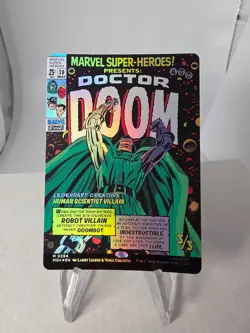 MTG Magic The Gathering Doctor Doom (0394) Marvel Super Heroes Comic Book Cover - Image 1