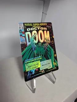MTG Magic The Gathering Doctor Doom (0394) Marvel Super Heroes Comic Book Cover - Image 3