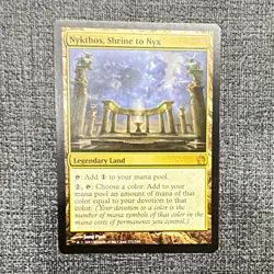 Wizards of the Coast Nykthos, Shrine to Nyx Rare Legendary Land THS 223 EN 2013 - Image 1