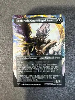 Sephiroth, Fabled SOLDIER (0317) (Borderless) Final Fantasy Non-Foil - Image 2