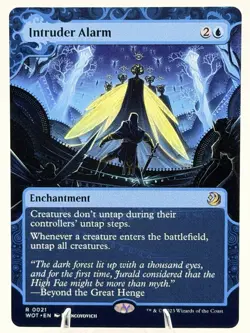 Intruder Alarm ENCHANTING TALES 021 Enchantment Wilds of Eldraine MTG 2023 NM - Image 1