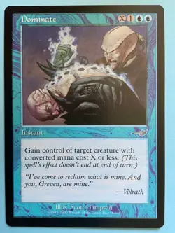 Dominate [Nemesis] Magic MTG Near Mint NM - Image 1