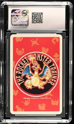 Japanese Goldeen Red Deck 5 Diamond CGC 8 NM-MT 1996 Pokemon Playing Card - Image 2