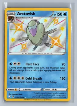 Arctovish SV037/SV122 Shiny Rare Shining Fates Shiny Vault Pokemon Holo NM/M - Image 1
