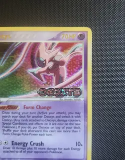 Pokemon TCG Deoxys (Attack Form) 17/107 EX Deoxys Reverse Holo Rare Eng 2005 - Image 2