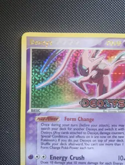 Pokemon TCG Deoxys (Attack Form) 17/107 EX Deoxys Reverse Holo Rare Eng 2005 - Image 3