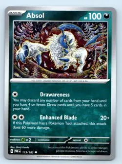 Absol 113/182 ~ Uncommon English Near Mint Pokemon TCG - Image 1