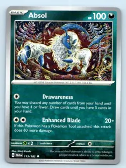 Absol 113/182 ~ Uncommon English Near Mint Pokemon TCG - Image 3