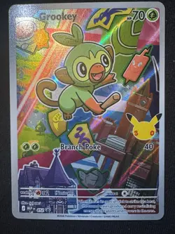 Grookey MEP 052 First Partner 30th Anniversary PROMO Pokemon Card NM/MINT - Image 1