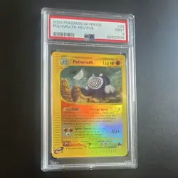 Pokemon Poliwrath Skyridge #26/144 Reverse Holo PSA 9 2003 English - Image 2