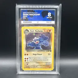 Dark Machamp 10/82 Holo Team Rocket Pokemon TCG ACE 8 - Image 1