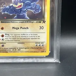 Dark Machamp 10/82 Holo Team Rocket Pokemon TCG ACE 8 - Image 4