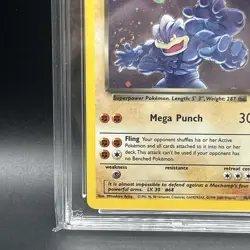 Dark Machamp 10/82 Holo Team Rocket Pokemon TCG ACE 8 - Image 5