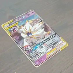Pokemon TCG Solgaleo & Lunala GX 75/236 Cosmic Eclipse TAG TEAM Ultra Rare Holo - Image 2