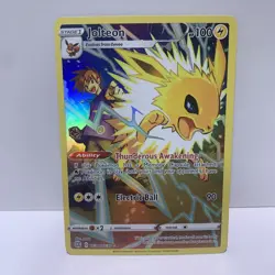 2022 Pokemon SWSH Brilliant Stars Jolteon Trainer Gallery Holo #TG04/TG30 - Image 1