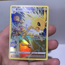 2022 Pokemon SWSH Brilliant Stars Jolteon Trainer Gallery Holo #TG04/TG30 - Image 3