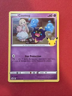 Cosmog 013/025 - Pokemon TCG - CELEBRATIONS - Holo Rare - NM! - Image 1