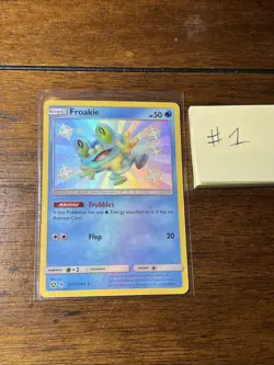 Froakie SV11/SV94 Shiny Rare Hidden Fates Shiny Vault Pokemon Near Mint - Image 1
