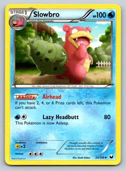 Slowbro 24/108 Uncommon Dark Explorers Pokemon Near Mint - Image 1