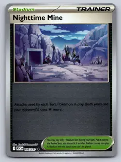 Nighttime Mine 197/217 Uncommon Ascended Heroes Pokemon Reverse Holo Near Mint - Image 1