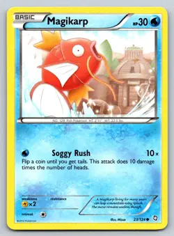 Magikarp 23/124 Common Dragons Exalted Pokemon Near Mint - Image 1