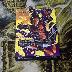 Parallel Lives Borderless NM Regular MAR - MTG Spider Man - Image 1