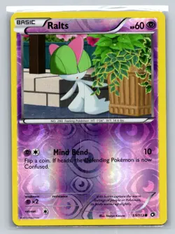Ralts 59/113 Common Legendary Treasures Pokemon Reverse Holo Near Mint - Image 1