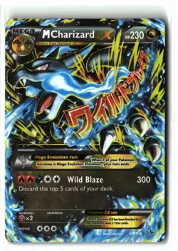 2014 M Charizard EX ⭐ 69/106 Holo EX Rare Flashfire Pokemon LP - Image 1