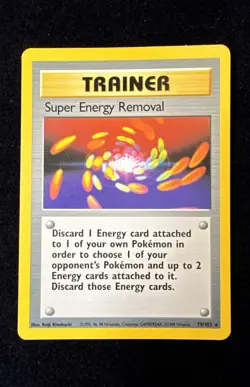 Super Energy Removal - Base Set - 79/102 - Pokemon TCG - LP - Image 1