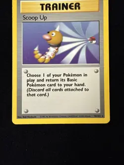 Scoop Up - Base Set - 78/102 - Pokemon TCG - LP - Image 3
