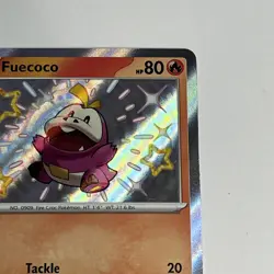 Fuecoco - Shiny Scarlet & Violet Promo - NM 079 - Pokemon TCG - Image 3
