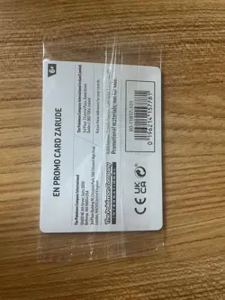 Pokemon 30th Anniversary Pitch Black Zarude #56 Cosmos Holo GameStop Excl SEALED - Image 2
