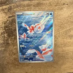 Nintendo Goldeen 087/084 SV: Pitch Black Illustration Rare Holo EN 70 HP - Image 1