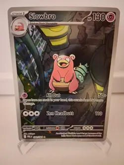 Slowbro 090/084 Me05: Pitch Black Holo. Illustration Rare. Nrmt/Mt. Pokemon - Image 2