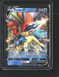 Keldeo V 053/202 Holo V Rare Sword & Shield Pokemon NM/M - Image 1