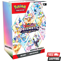 Pokemon TCG: Prismatic Evolutions Booster Bundle SEALED - Image 1