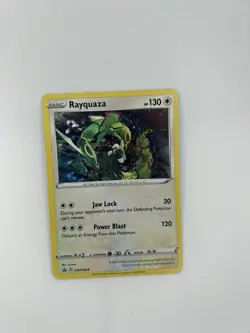 Rayquaza SWSH029 Cosmos Holo Pokemon Crown Zenith Sea And Sky Promo 0232 - Image 1