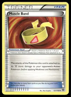 MUSCLE BAND 121/146 UC XY POKEMON NM/M - Image 1
