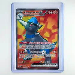 Rampardos EX 100/084 : Ultra Rare EX - Pitch Black (PBL) / NM Pack Fresh - Image 1