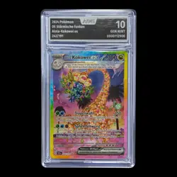 Alola Kokowei EX 242/191 | AOG 10 GEM MINT Slab | Pokemon Sturmische Funken - Image 1